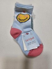 New Cat  Jack Toddler Superhero Soft Crew Socks 4Pair Multicolor Size S 5.5/8.5