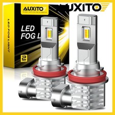 AUXITO H11 H8 White Yellow LED Fog Light Bulbs Dual Color Switchback Bright DRL