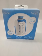 Kiinde Twist Pouch Direct-Pump Direct-Feed Breast Milk Storage Bags, 6 oz 20-Ct
