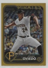 2024 Topps Series 1 Gold Foil Johan Oviedo #65 11ur