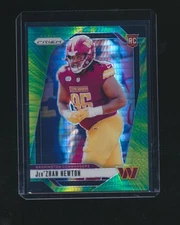 JER’ZHAN NEWTON 2024 PANINI PRIZM HYPER PRIZM RC PARALLEL 097/180 #351