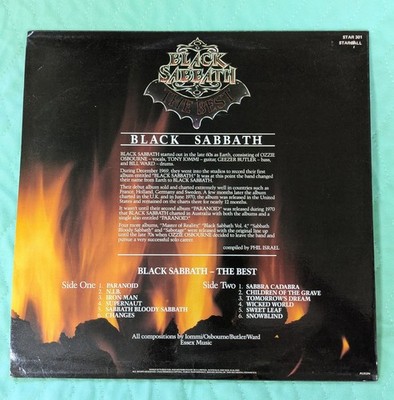 Black Sabbath THE BEST The Ultimate In Heavy Metal EX Australia | eBay