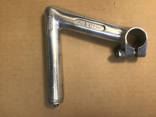 Vintage 3ttt Record Quill Stem 125mm Reach 26.0mm Clamp Silver Made in