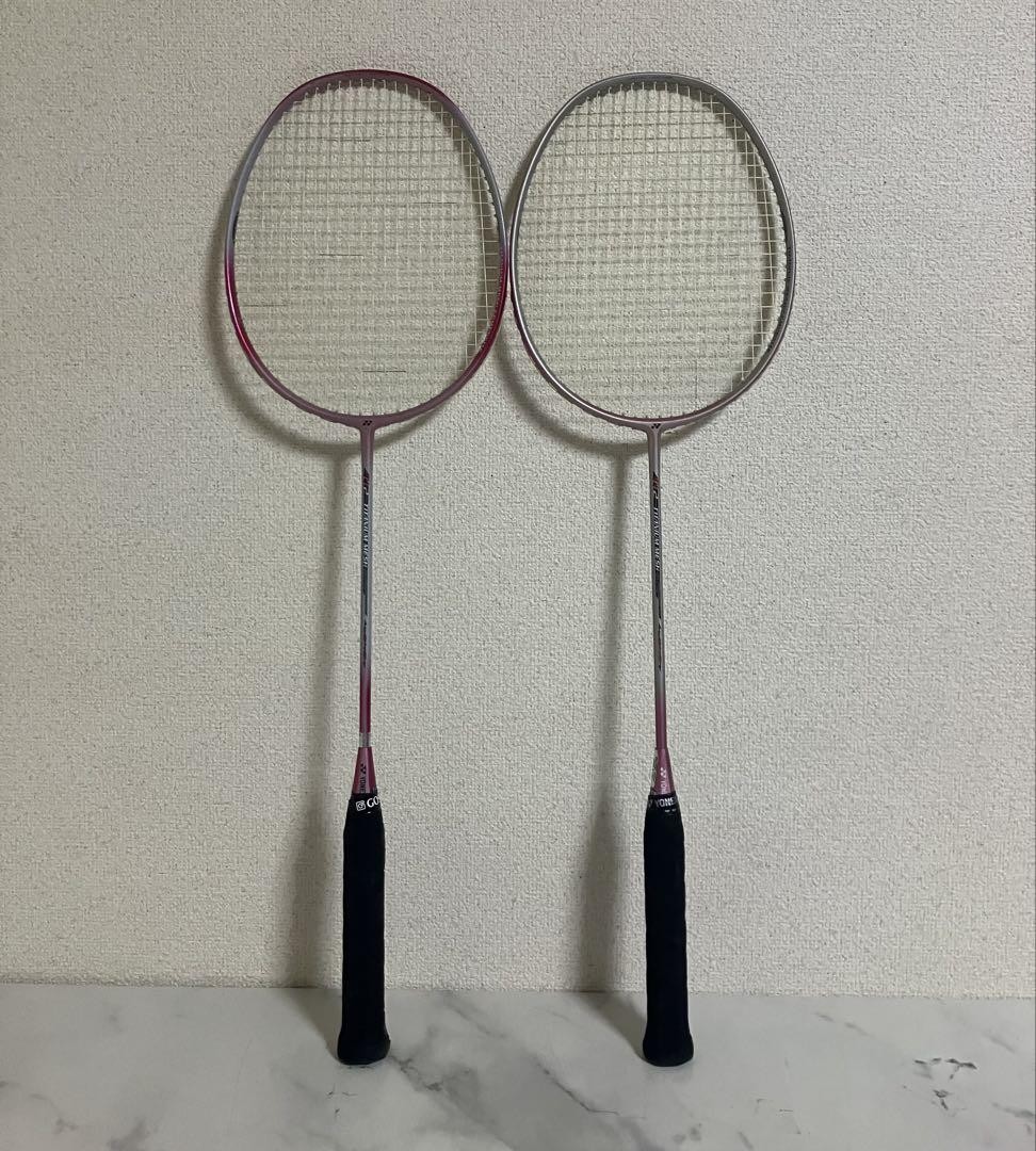 ヨネックス　Ti2チタンメッシュ　2本セット Yonex Ti2 Titanium Mesh Set Of 2 | eBay