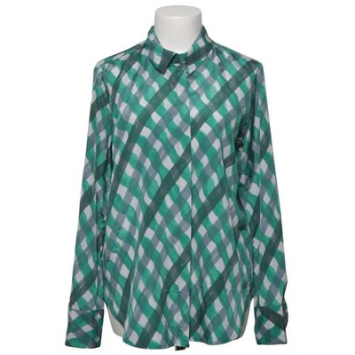 Opus, Hemd, Größe: 38, Falkine Splendid, Grün/Grau/Weiß, Polyester, Karo #Q38