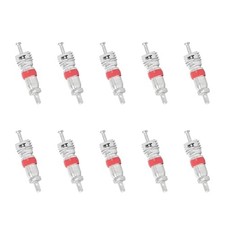 Tire Valve Core, Premium Valve Stem Core Part Replacement, TPMS Safe 10 PCS
