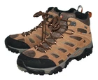 MERRELL Moab Mid Hiking Trail Boot Men Size 12 Earth Brown Waterproof Suede