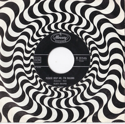 Rusty Draper -Please Help Me, I'm Falling / Mule Skinner Blues- 7'' 45 Mercury