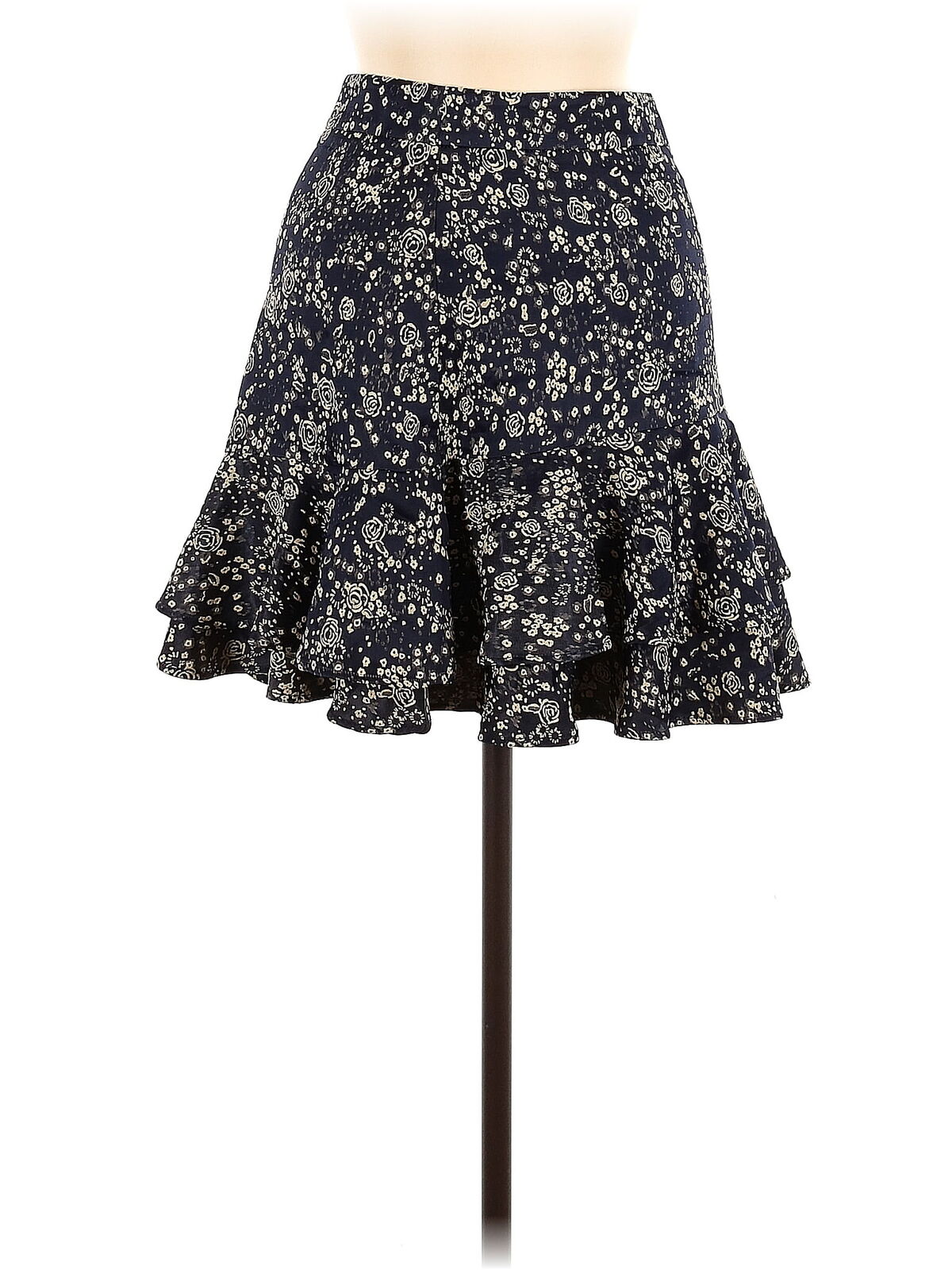 Zara Basic Women Blue Formal Skirt M - image 1