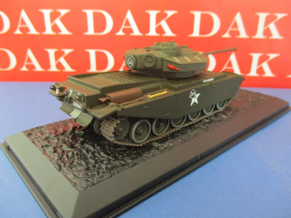 Diecast 1/72 Modellino Tank Centurion Mk.III 8th King's Royal Irish Hussars 1950 - Immagine 3 di 4