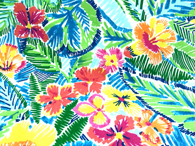 Outdoor Richloom Fabric Hawaiian Tropical Floral Pensacola by the YARD