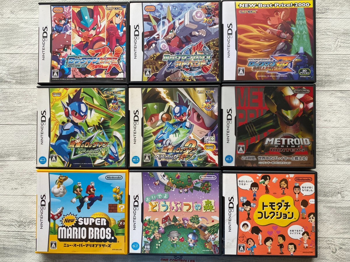 Nintendo DS Rockman & Metroid & Super Mario Bros & Doubutsu no