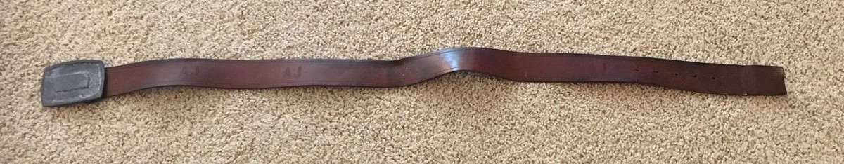 Giorgio Armani vintage Brown Leather Belt 30 Vintage Armani Belt - Etsy main image 3