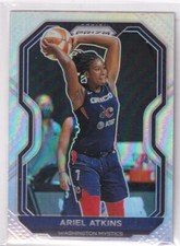 2021 WNBA Prizm Ariel Atkins Refractor #33 Mystics PWE