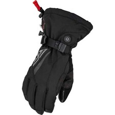 Fly Racing Title Heated Gauntlet Snowmobile & Snowbike Gloves - Black