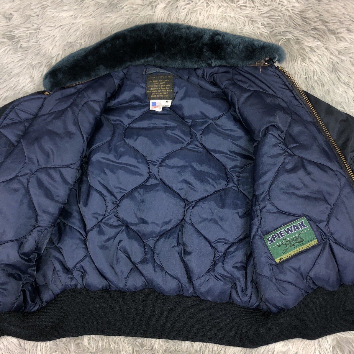Vintage 1980's SPIEWAK & SONS Air Force USA Bomber Womens Vintage 1980's SPIEWAK & SONS Air Force USA Bomber Womens