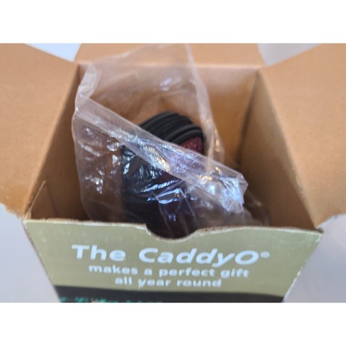 The Caddy O Wine Bottle Carrying Tote NEW with BOX & Corkscrew Chiller Burgundy - Picture 15 of 22