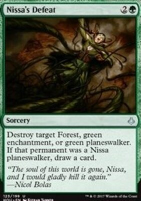 Nissa's Defeat x4 - Hour of Devastation - NM-Mint, English - Hour of Devastation