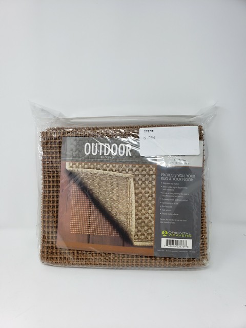 oriental weavers outdoor rug pad
