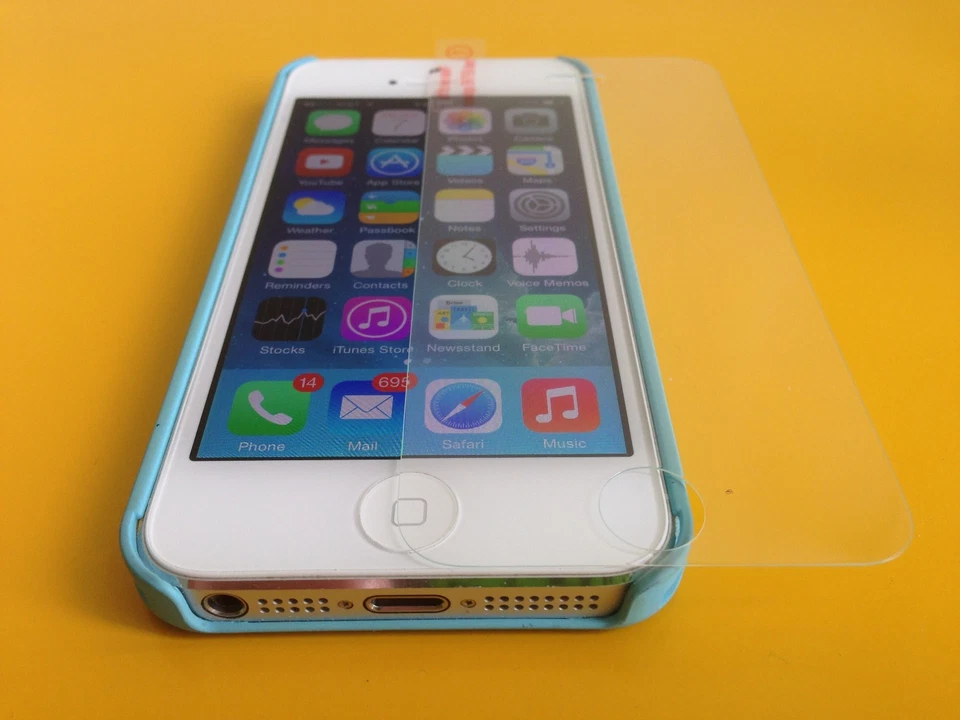 iPhone SE/5/5S/5C Air 1/2 Mini 2/3 Retina Tempered Glass Screen Protector Film  - Image 2 of 4