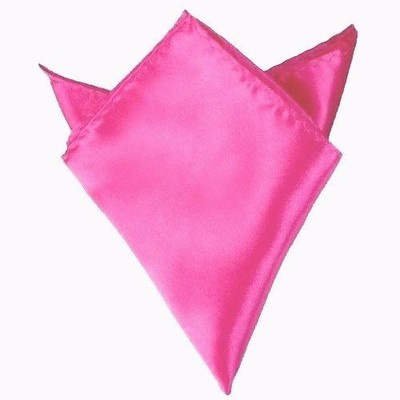$95 Bloomingdales Men'S Solid Hot Pink Purple Handkerchief Dress Pocket  Square | eBay