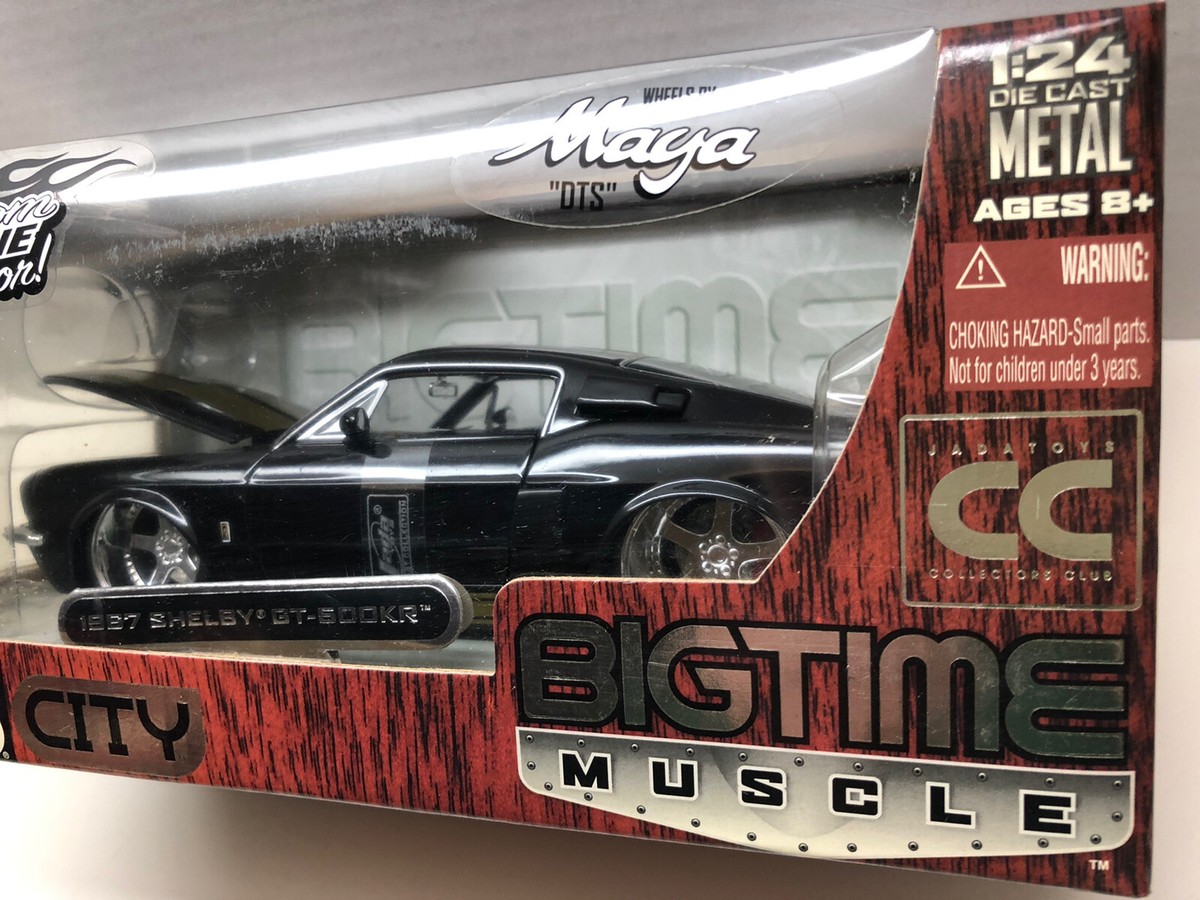 G65 ブラック/ゴールド ミニカー JADA TOYS DUB CITY 1967 SHELBY GT-500KR BLACK COLLECTORS