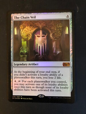 THE CHAIN VEIL (FOIL) M15 2015 Core Set MTG Magic the Gathering | eBay