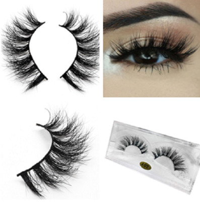 3 PAIRS Human Hair Lashes Eyelashes 3D WISPY Eyelash Extension Makeup |US SELLER