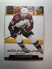 2020-21 Upper Deck Canvas YOUNG GUNS #C219 Martin Kaut RC