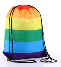 Image of Waterproof Drawstring PE Bag – Girls Boys Kids Gym Swim Dance Sports Sack