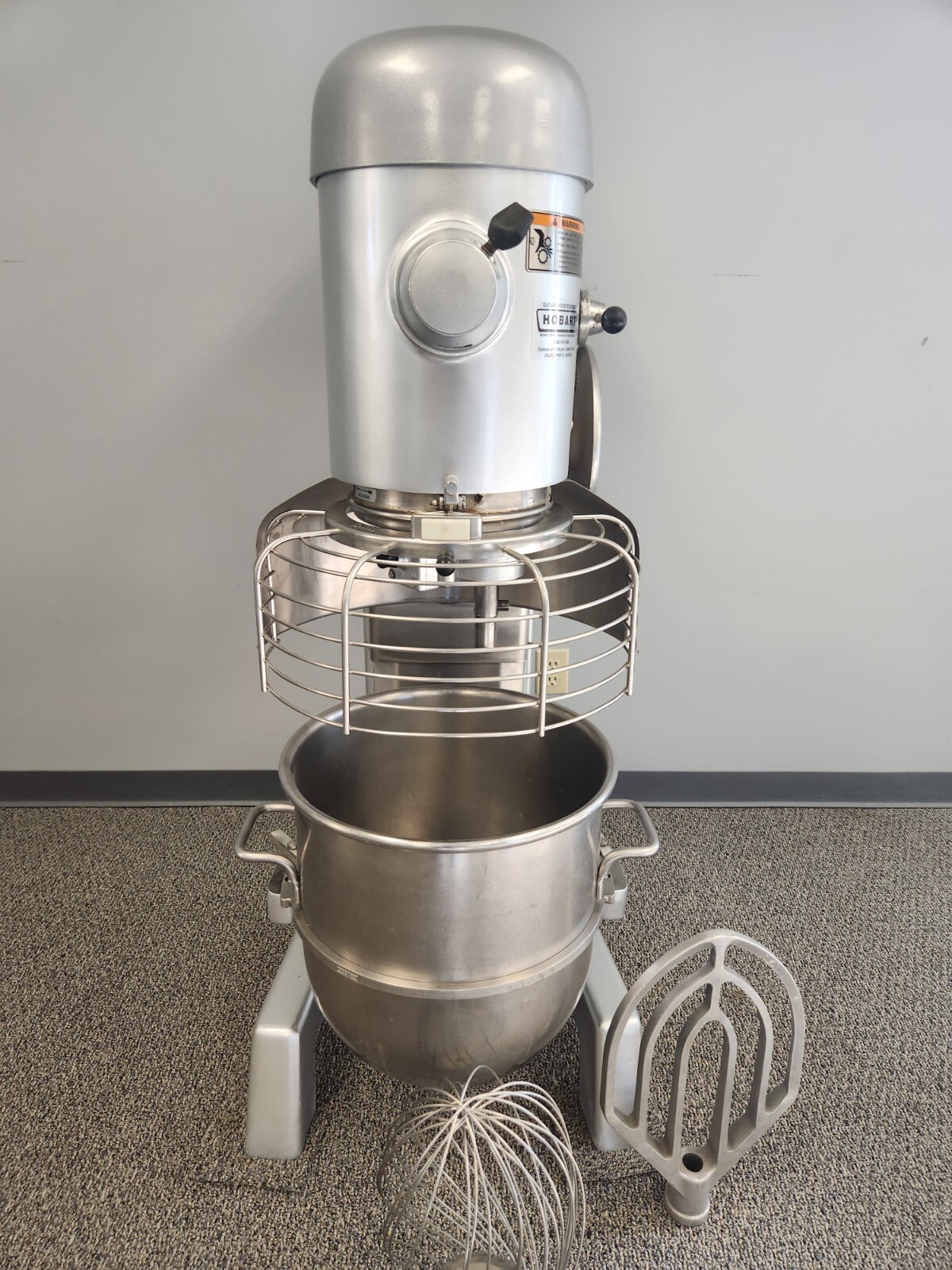 Hobart D340 40 Quart Qt Heavy Duty Commercial Floor Mixer with Bowl