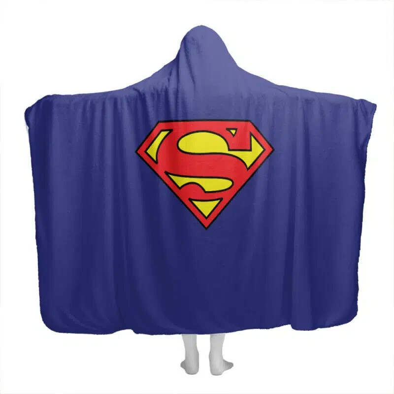 ×Superman コンプレッションウェア サイズ M タグ付き Superman Dc Comics Hooded Blanket | eBay