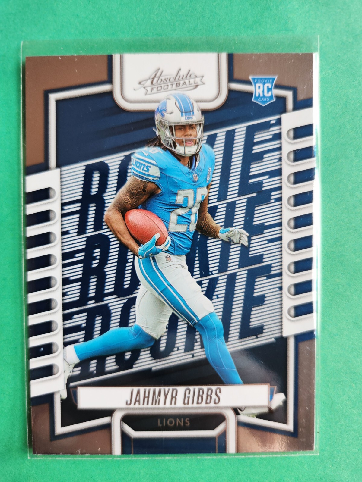 Jahmyr Gibbs 2023 Panini Absolute Football Rookie RC #108 Detroit Lions