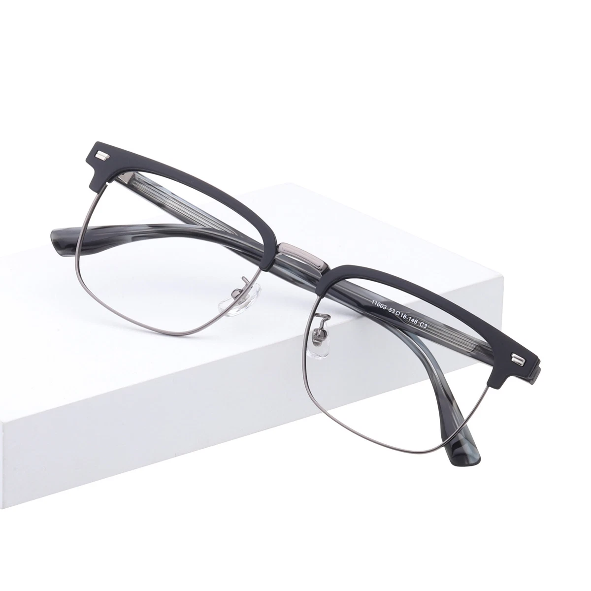Vintage Men s Business Full Rim Eyeglass Frame Glasse Optical Eyewear Rx Able