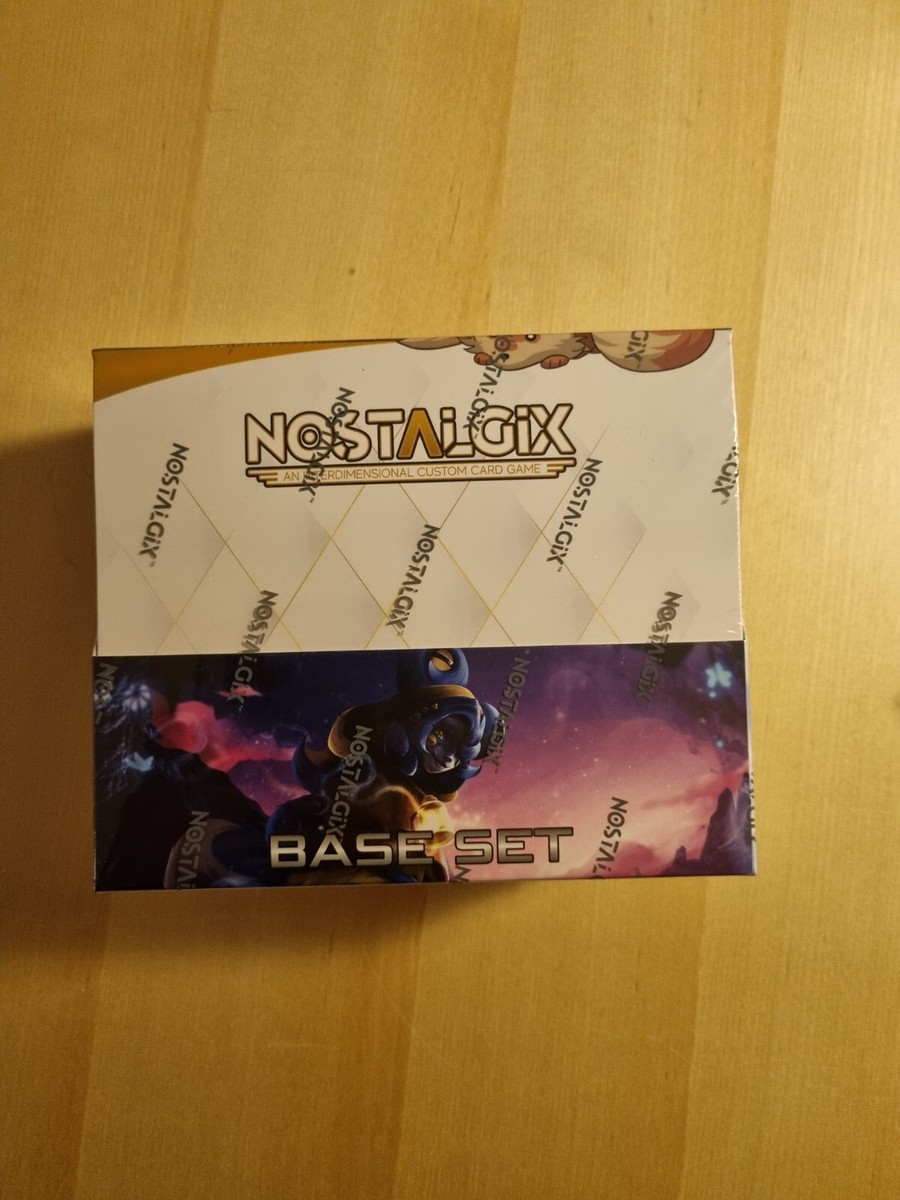 nostalgix booster box Amazon.com: Nostalgix TCG: Base Set 1st Edition Booster Display Box (36  Packs) : Toys & Games
