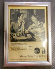Coca - Cola alte Reklame im Bilderrahmen (394)
