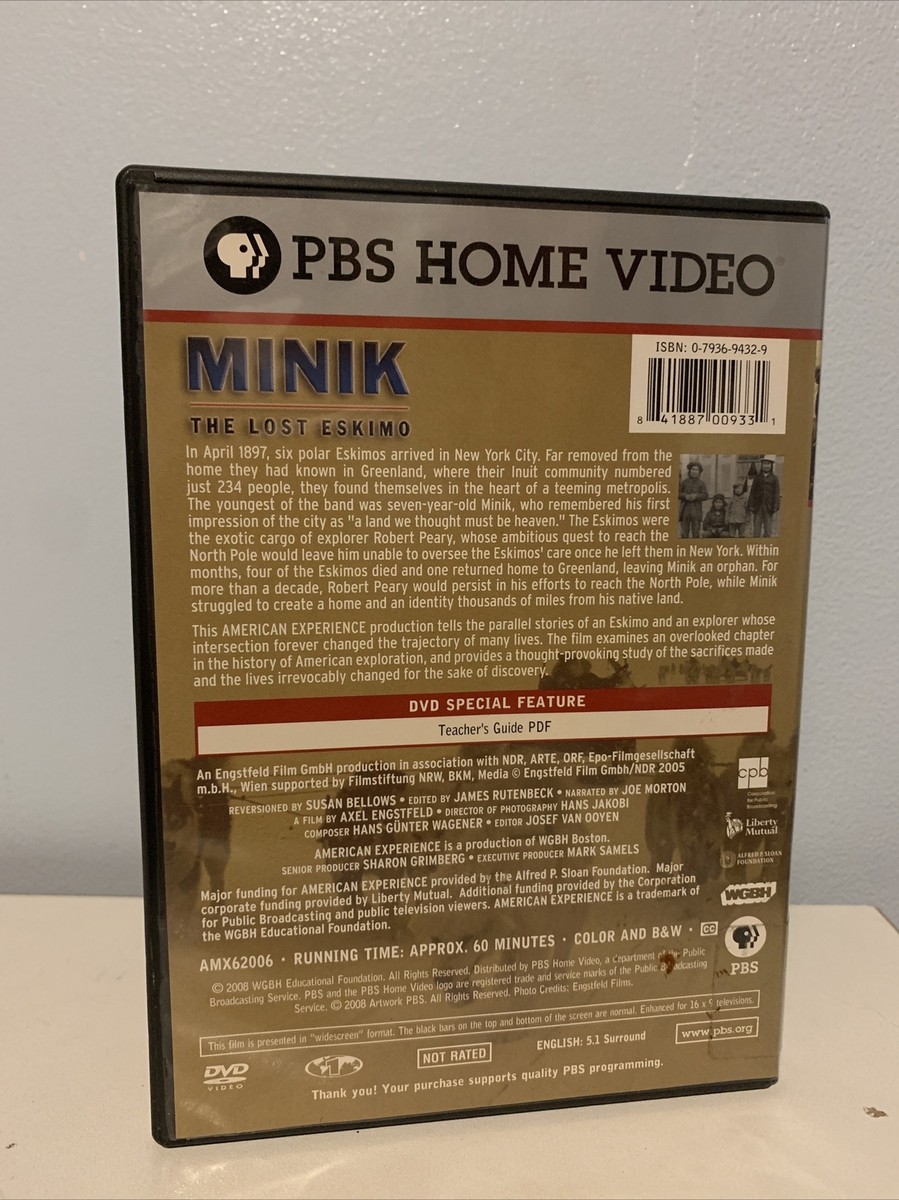American Experience: Minik, the Lost Esk DVD PBS 841887009331 | eBay 