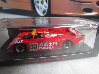 Spark S9880 1/43 PORSCHE 962 C NO.33 12TH 24H LE MANS 1990 Model