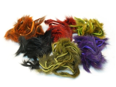 Pine Squirrel Micro Zonker Strips | Fly Tying Materials