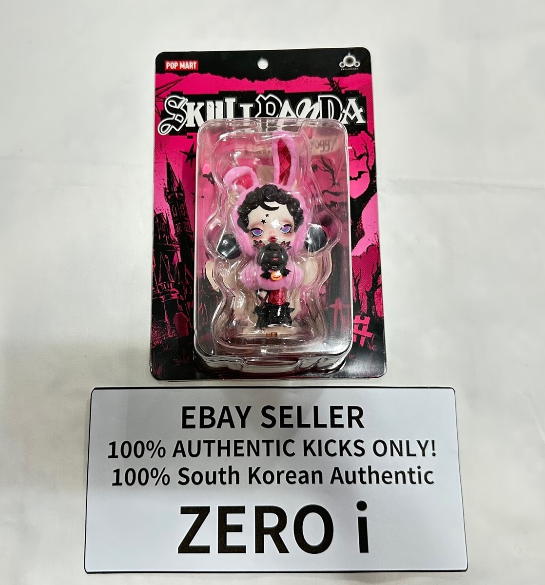 Pop Mart Skullpanda Halloween Bunny or Doggy Figure Hang