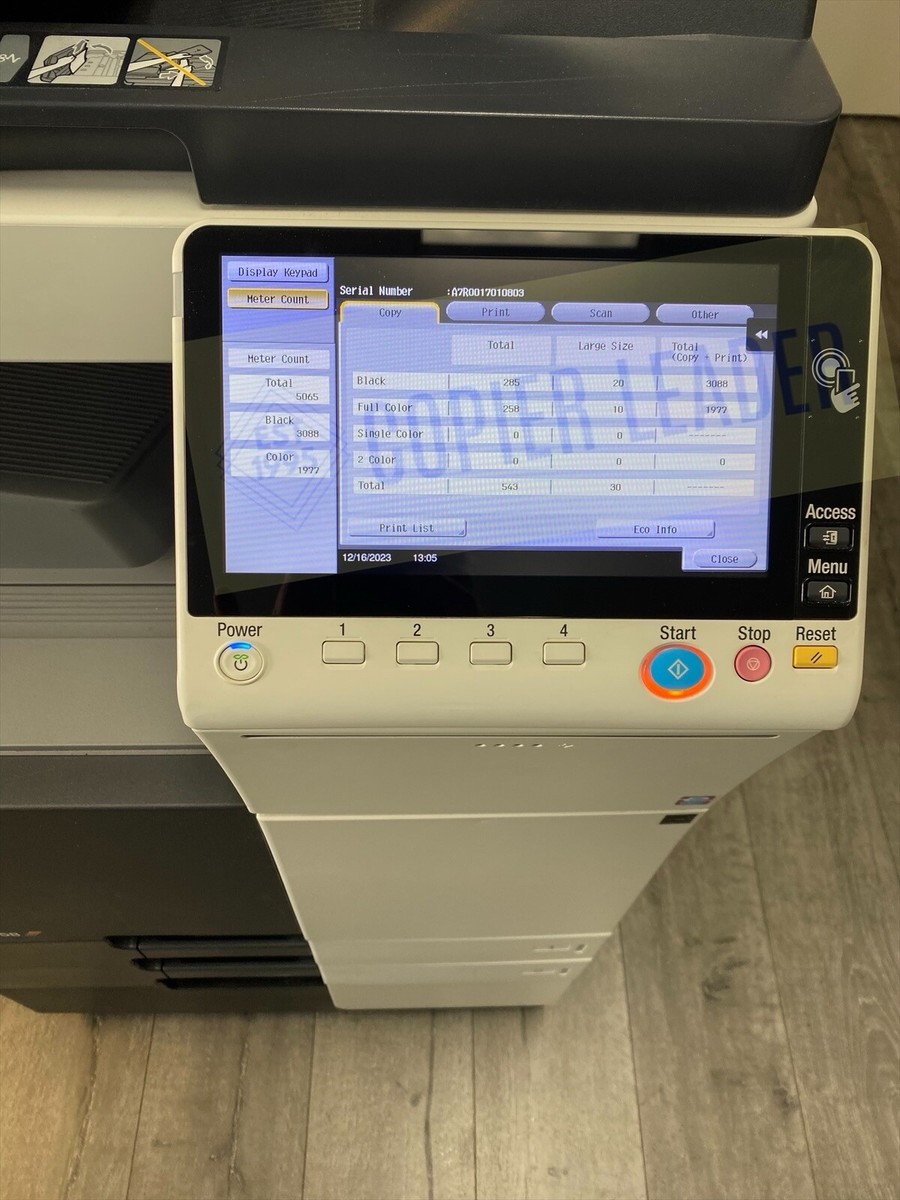 Konica Minolta Bizhub C258 (5K Meter Only - Super Low) Copier