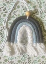Macrame/Yarn Blues Rainbow