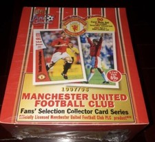 Manchester United 1997/98 Card Box (36 Pack)