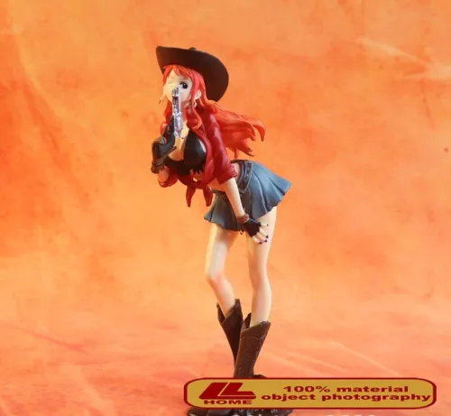 Anime One Piece Journey Cowboy Nami Hot Stand PVC Actionfigur Statue Spielzeug Geschenke - Bild 2 von 7