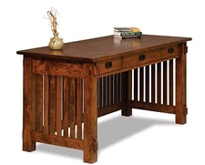 Amish Mission Craftsman Arts & Crafts Writing Desk Solid Wood Office Furniture