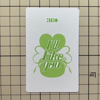 ILLIT WONHEE I'LL Like you target Photocard PC Photo card Kpop