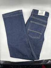 Arizona Jean Co Flex Original Straight Jeans Boys 12 Blue Rinse 5 Pockets 26x26