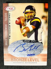 2006 Sage #A19 Bruce Gradkowski Rookie RC Auto Autograph Card Bronze /650 Rare. rookie card picture