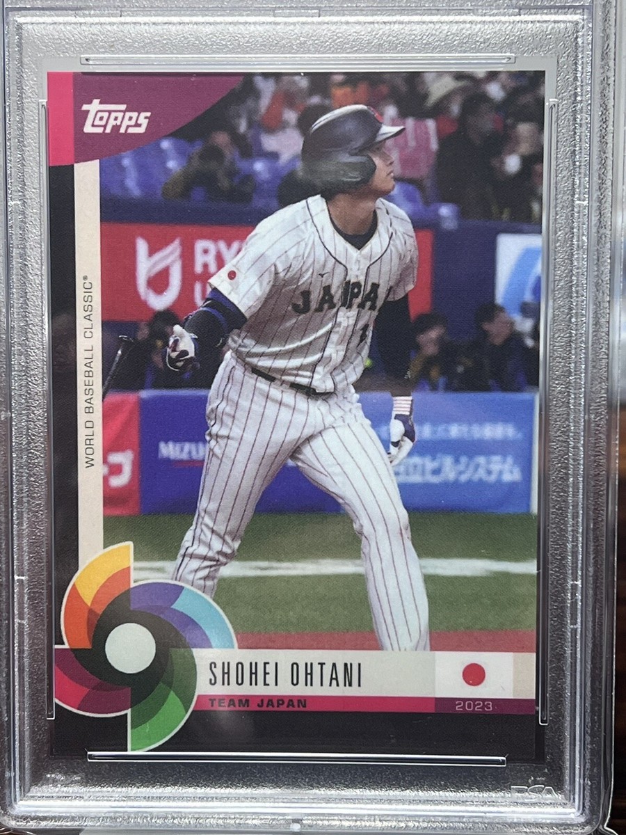 【PSA10】TOPPS 大谷翔平 WORLD BASEBALL CLASSIC 2023 Topps World Baseball Classic Global Stars SHOHEI OHTANI