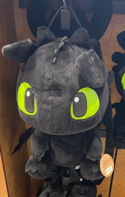 Universal Studios Exclusive How To Train Your Dragon Toothless Backpack New